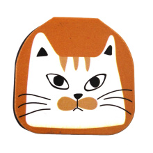 Factory Promotional Mignon Cat Magnet Bookmark Custom Logo Magnetic pliing Bookmark
